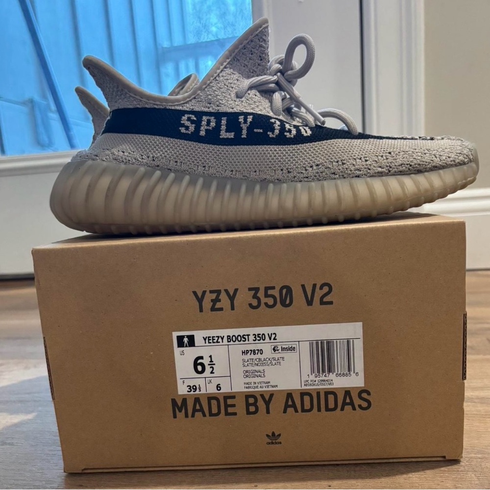 Adidas Yeezy Boost 350 V2 in Gray and Black